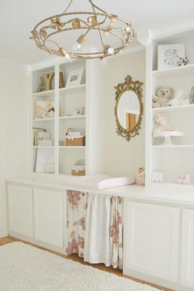 Neutral Nursery with Blush and Gold