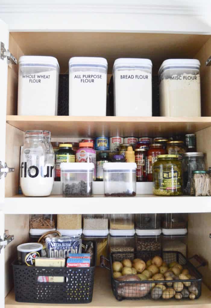 How To Keep a Small Pantry Organized - Cottage Loving